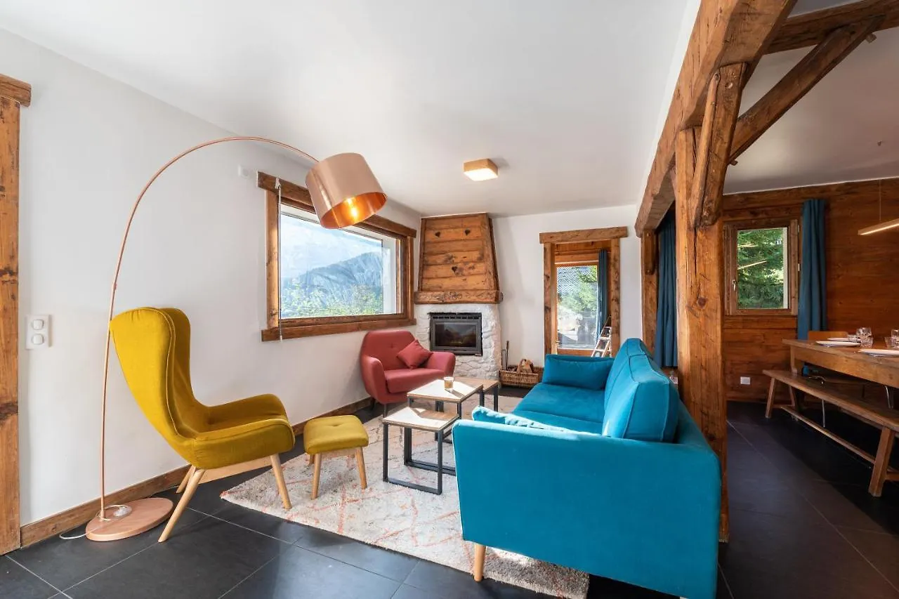 Le Relief - Maison Avec Magnifique Vue Montagne Aux Bettex Saint-Gervais-les-Bains Frankreich