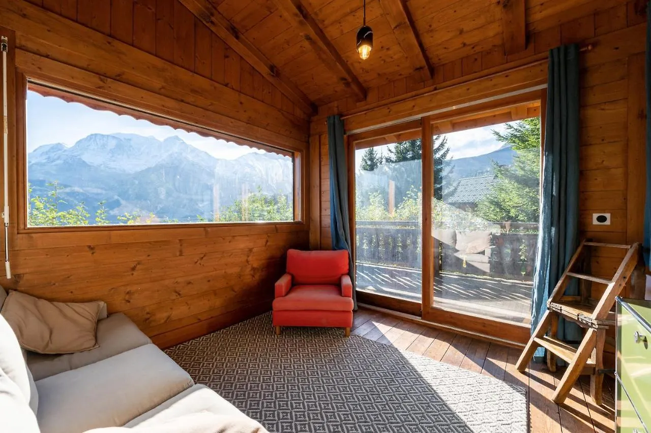 Ferienhaus Le Relief - Maison Avec Magnifique Vue Montagne Aux Bettex Saint-Gervais-les-Bains Frankreich